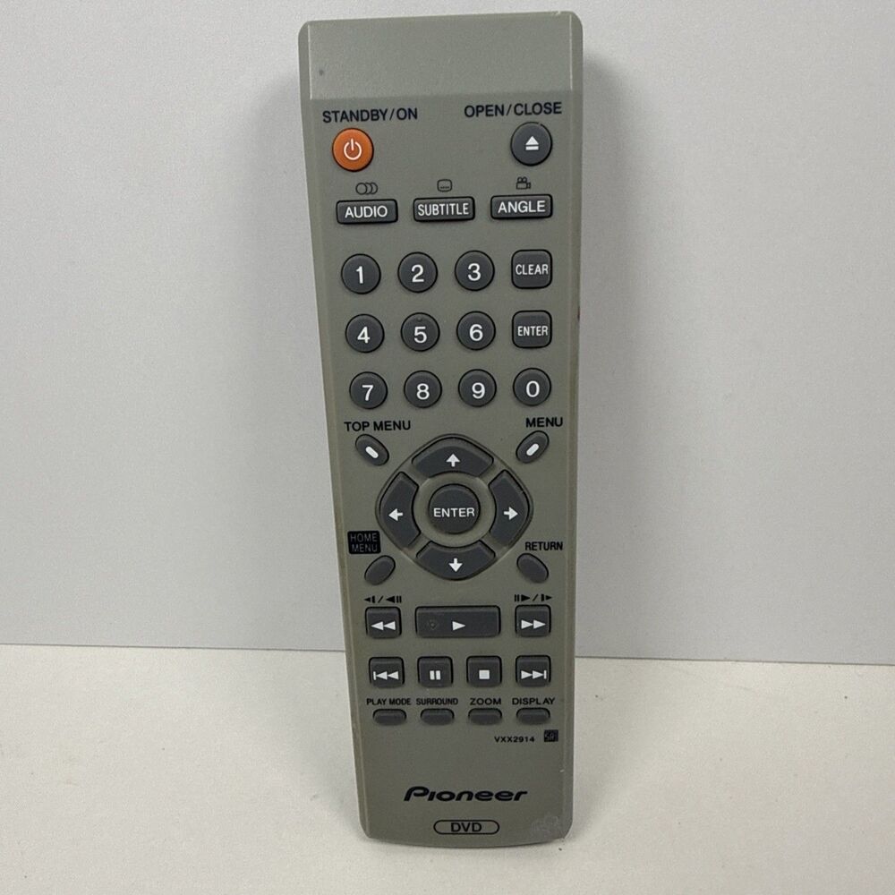 Pioneer VXX2865 DVD Remote Control VXX2811 VXX2800 VXX2913 VXX2914 VXX3218 OEM